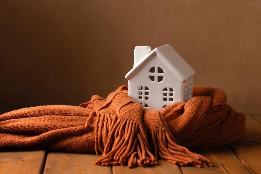 A home wrapped in warmth